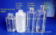 A beautiful cosmetic bottles