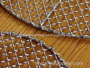 mild steel galvanized barbecue wire meshes