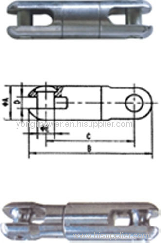 5~320KN rated load line stringing swivel joint connector