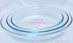 Borosilicate Glass Oval Baking dishes/Baking Pan/Baking Plate