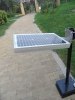 Integration courtyard lamp, solar garden light,