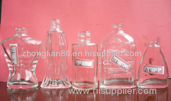 A oil bottles