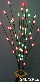 pussy willow LED light