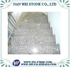 chinese g603 grey granite stair step