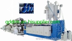 HDPE double wall corrugated pipe production line