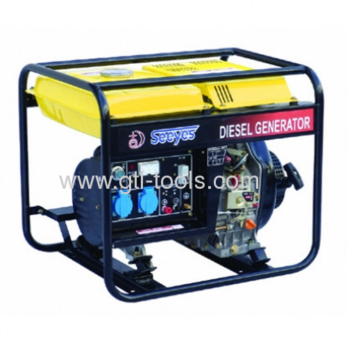 2-poles Single-phase Portable Diesel Generator