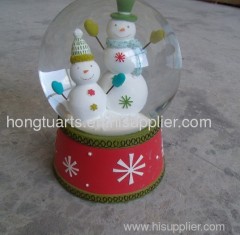 Polyresin Snow Globe/polyresin water globe/water ball