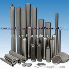 Sintered Metal Powder Filter Elements