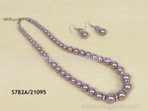 Imitation Glass Pearl Jewelry