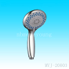 round plastic shower head