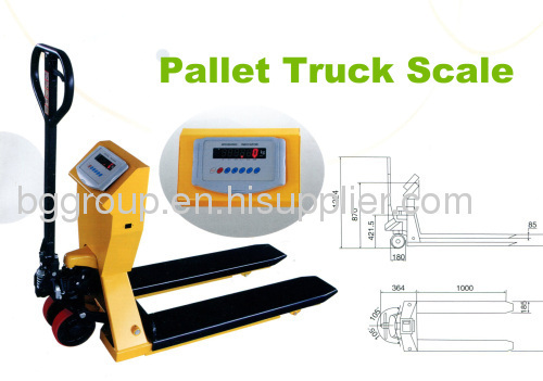 pallet truck scale