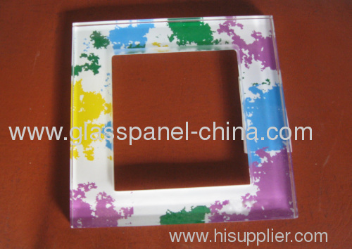 silk-screen glass