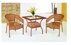 out door ratten table set