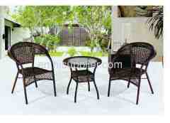 out door ratten table and chair