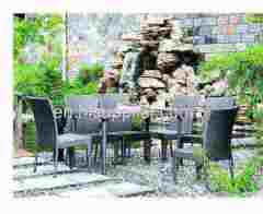 out door ratten table and chair