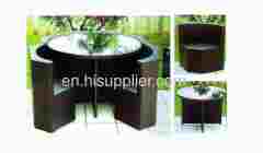 out door ratten table and chair