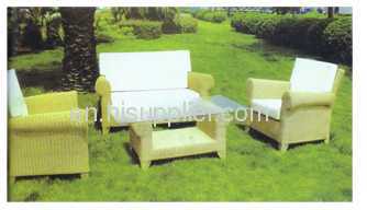 out door ratten table and chair