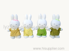 Plush rabbit toy