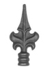 Wrought iron spear with special style