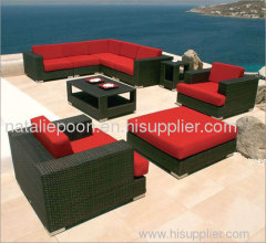 wicker sofa set