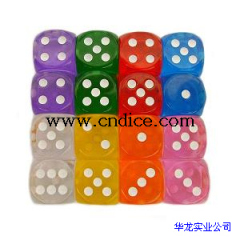 dice,16mm dice,16mm plastic dice