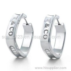 Axuescn.com Cheap Silver Tiffany Earrings Jewelry Wholesale