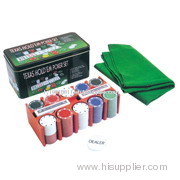 200pcs texas hold em poker set