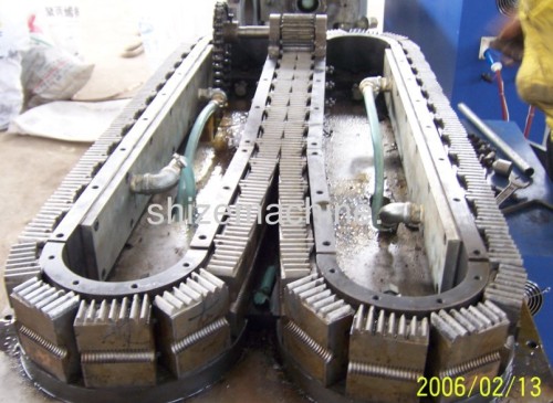 HDPE single wall corrugated pipe production line