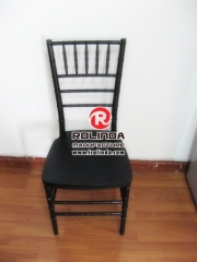 Formal or Casual Event Black Resine Chiavari Chair