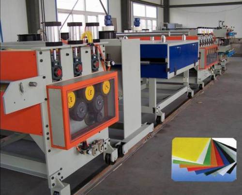 PP hollow board extrusion machine
