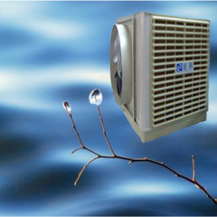 Personal portable evaporative air cooler