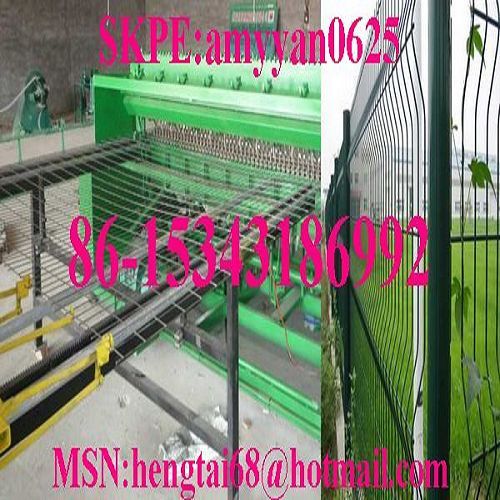Numerical control welding fence row machine