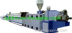 PVC flat hose pipe production line/plastic pipe machine