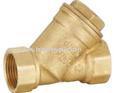 brass Y strainer valves