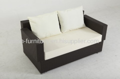 antique design simple style UV resistant PE rattan alu frame garden leisure furniture