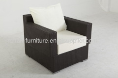 antique design simple style UV resistant PE rattan alu frame garden leisure furniture