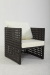 Garden rattan wicker furniture sofa sets.