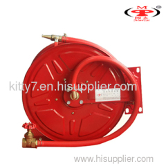 swing arm fire hose reel or water hose reel