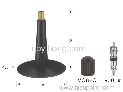 The glue seat inner tube valve&TR135