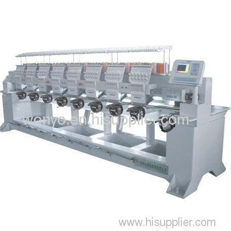 multi heads embroidery machine