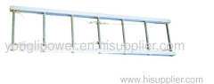 Rated load 1.5KN aluminous alloy ladder