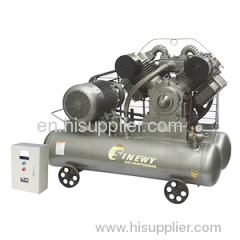 Double Stage Cooled Movable Air Compressor