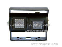 Dual Lens Back View and Rear View CCD Camera