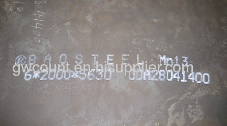 hadfield manganese X120Mn12 Mn13 JIS SCHMnH11 wear resistant