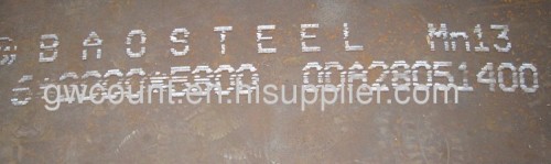 alloy structural steel MN13 hadfield steel
