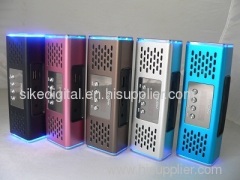 Portable laptop speaker with fm raido and led dispaly ,apply to mp3/mp4 player ,usb pen drives ,mobilephone ,fm raido
