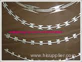 hot dipped galvanized razor barbed wire