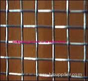 galvanized square wire mesh