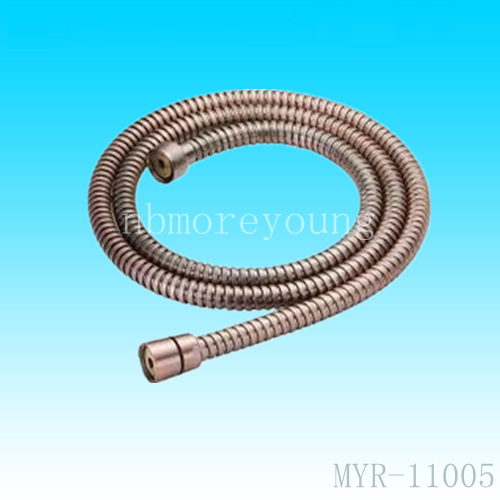 Bronze double lock shower hose/pipe