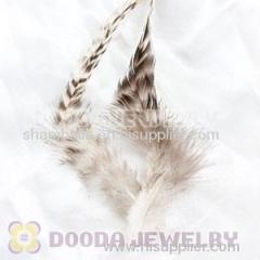 Cheap Real ivory grizzly feather hair extensions wholesale